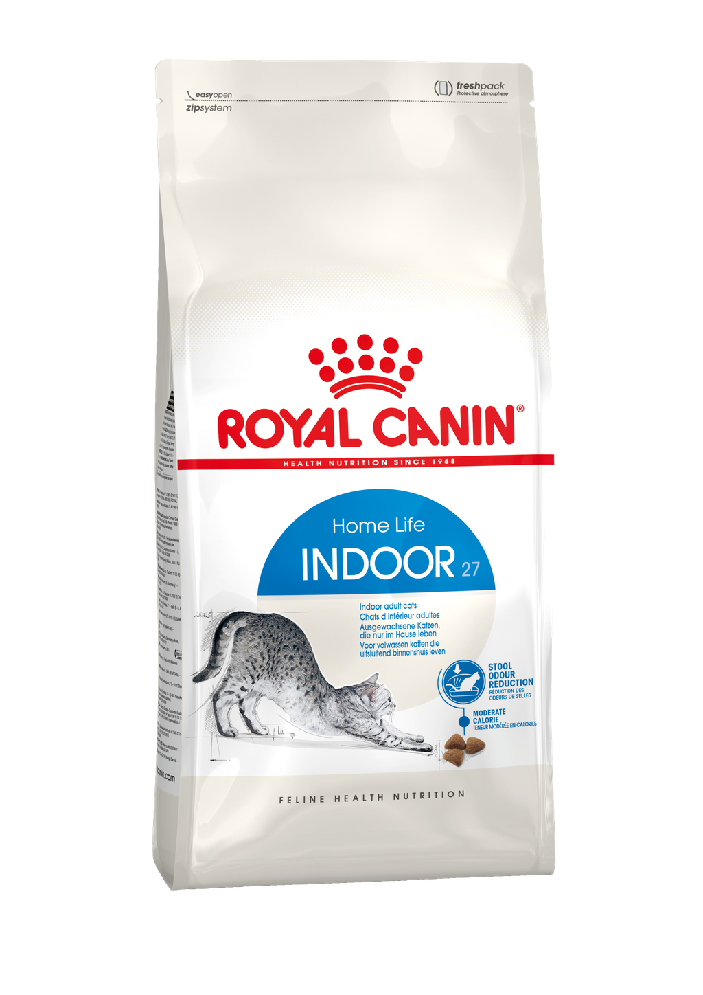 Hoogte Kort geleden belangrijk Indoor 27: aangepaste voeding voor uw kat - Voeding - ROYAL CANIN©