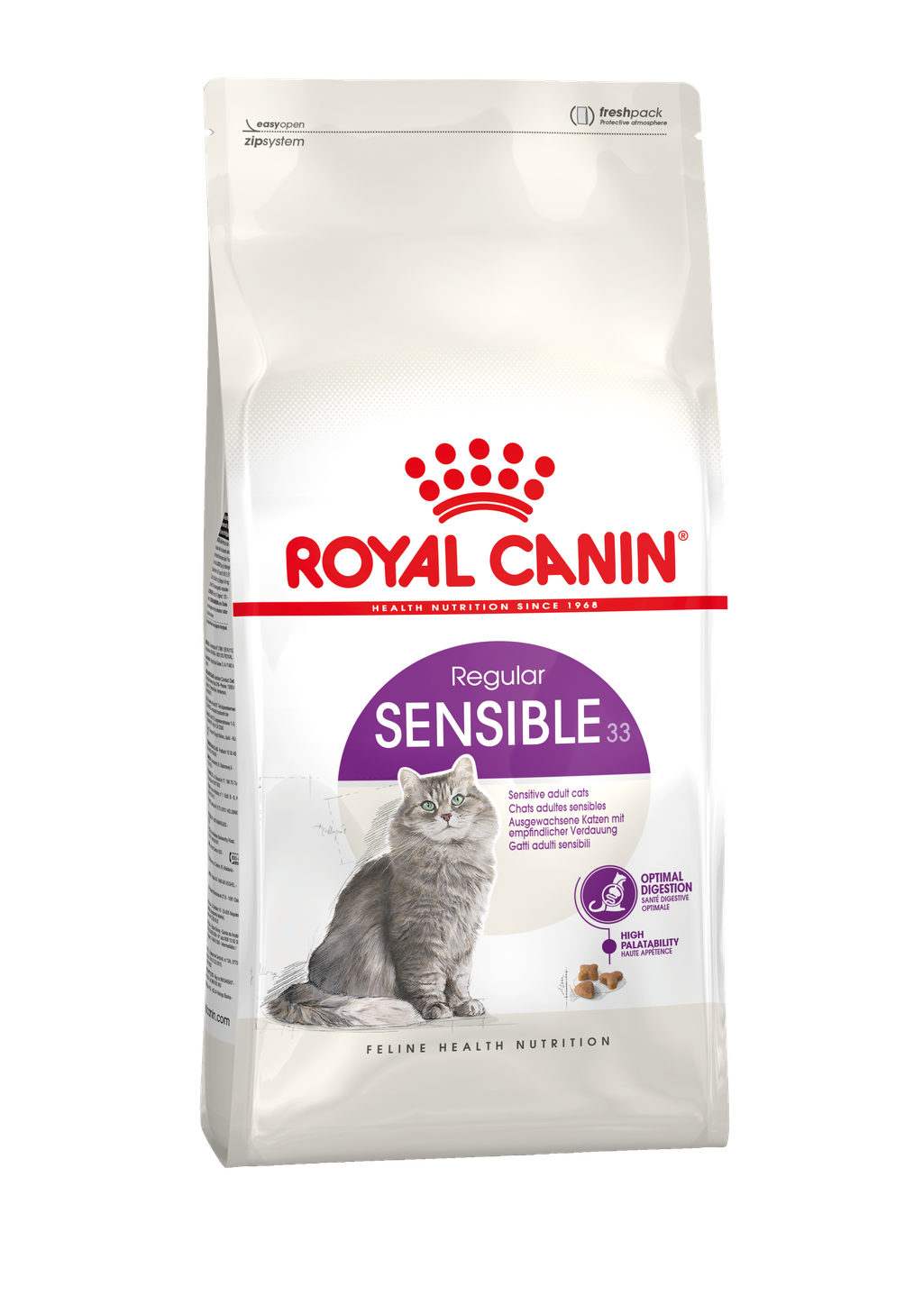 Eerlijkheid globaal Bediening mogelijk Sensible 33: aangepaste voeding voor uw kat - Voeding - ROYAL CANIN©