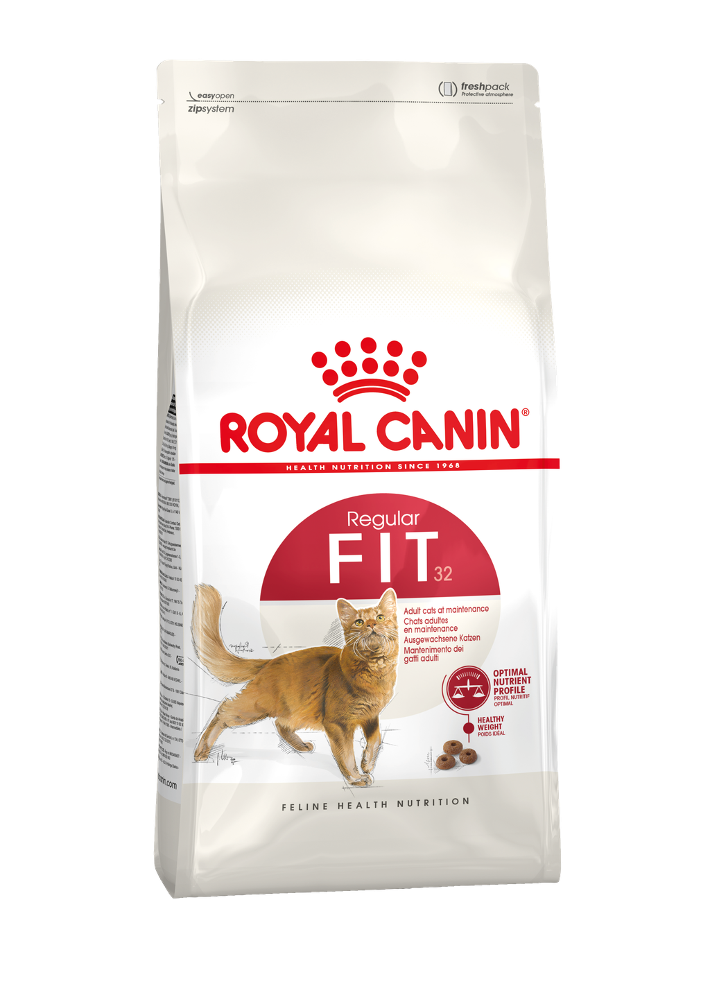 convergentie Ideaal Zin Fit 32: aangepaste voeding voor uw kat - Voeding - ROYAL CANIN©